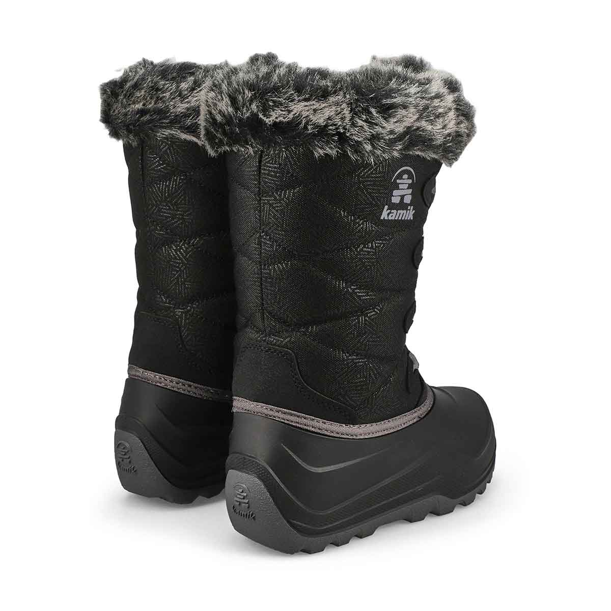 Girls' Snowangel Waterproof Winter Boot - Black