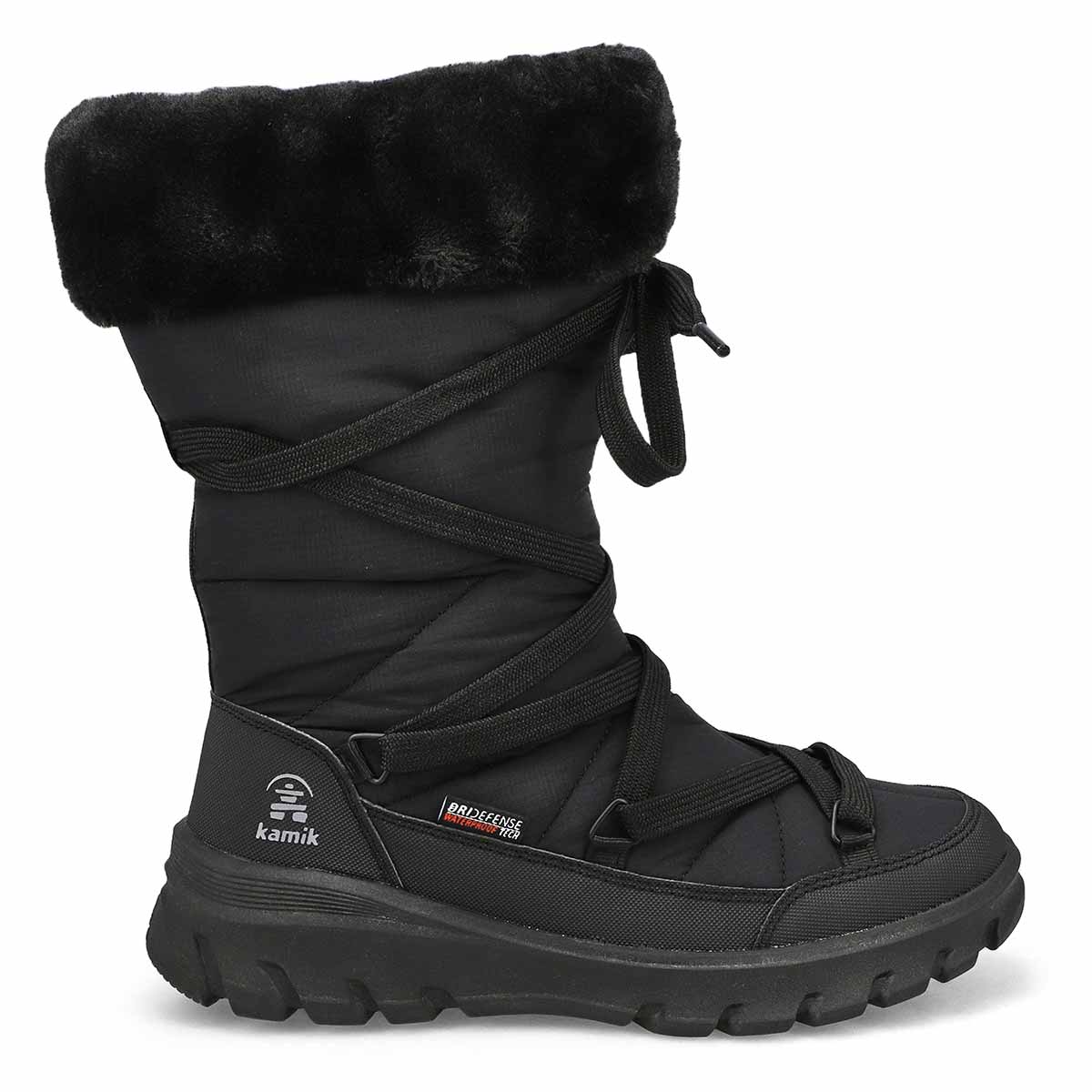 Botte d'hiver imperméable SNOWDON HI, noir, femmes