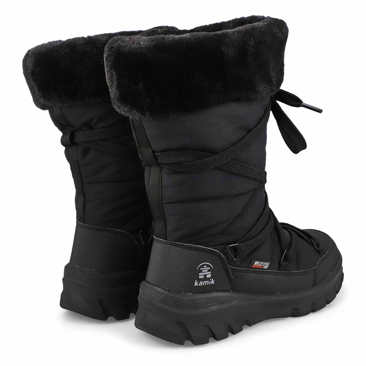 Botte d'hiver imperméable SNOWDON HI, noir, femmes