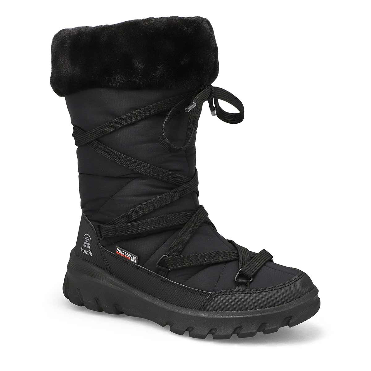 Botte d'hiver imperméable SNOWDON HI, noir, femmes