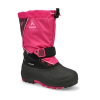 Girls' Snowfall P Waterproof Winter Boot - Magenta