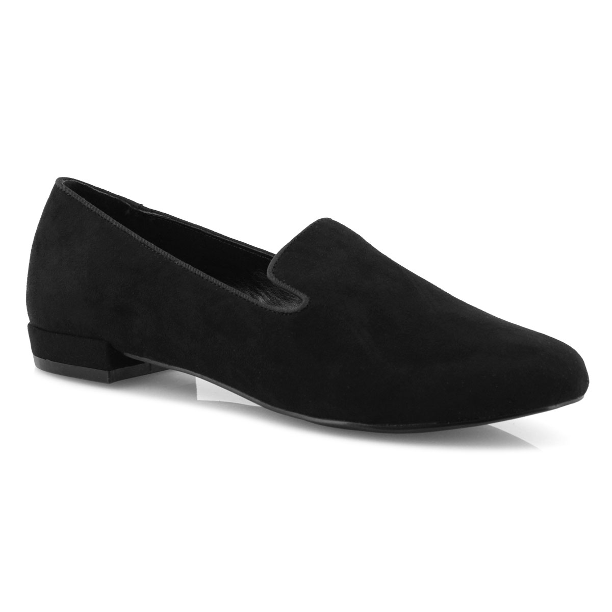 solid black womens shoes