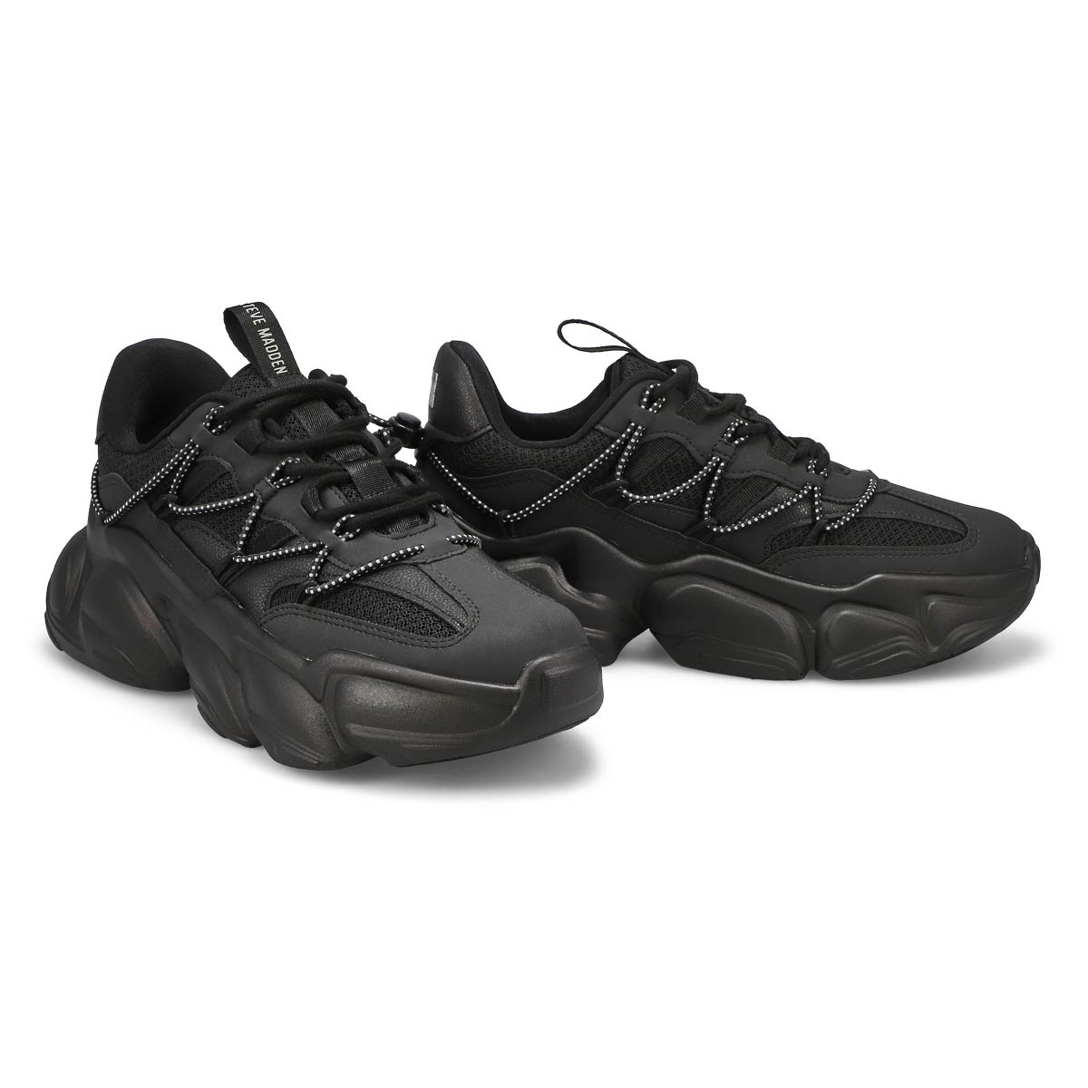 Women's Spectator Lace Up Sneaker - Black