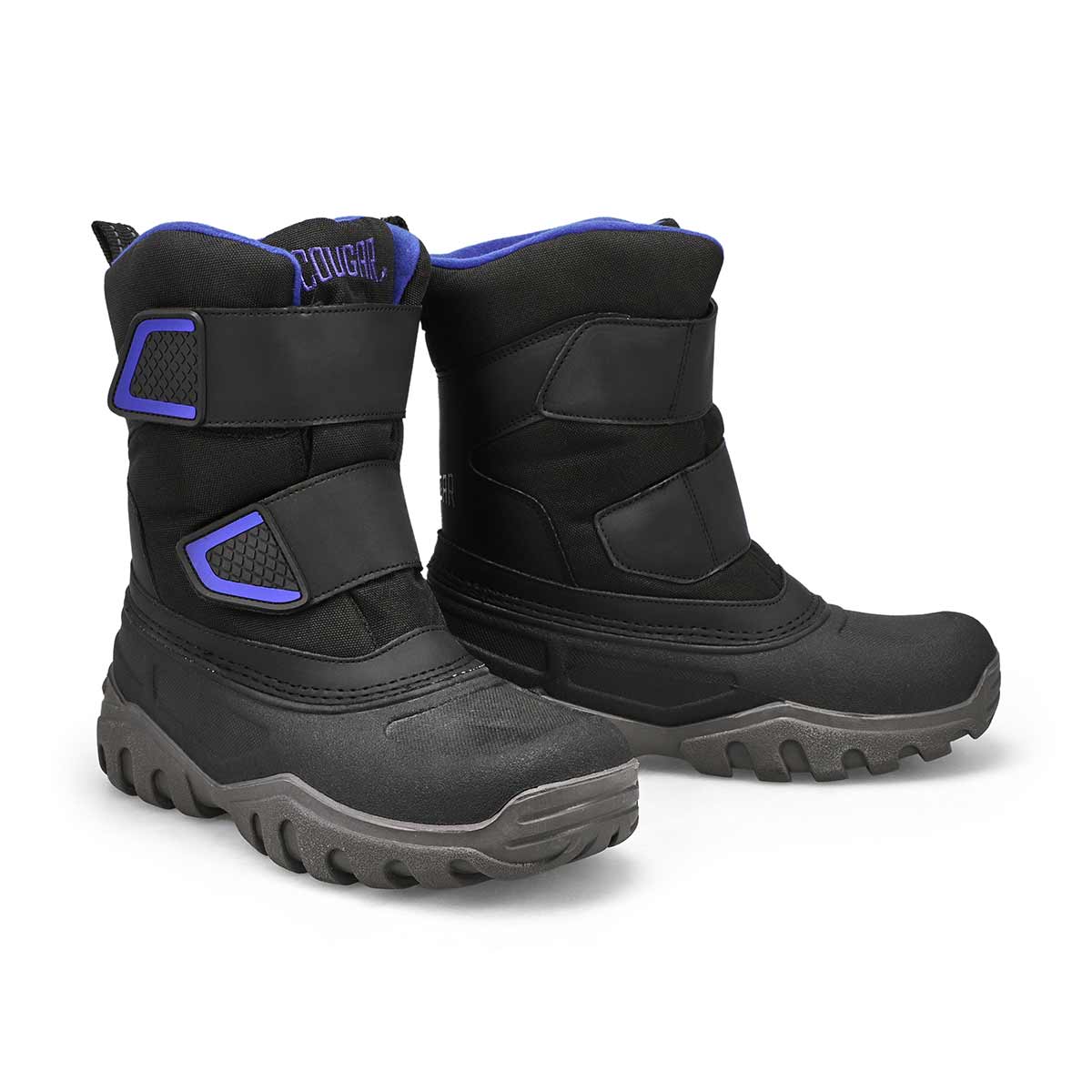 Boys' Springer Waterproof Winter Boot - Black/Blue
