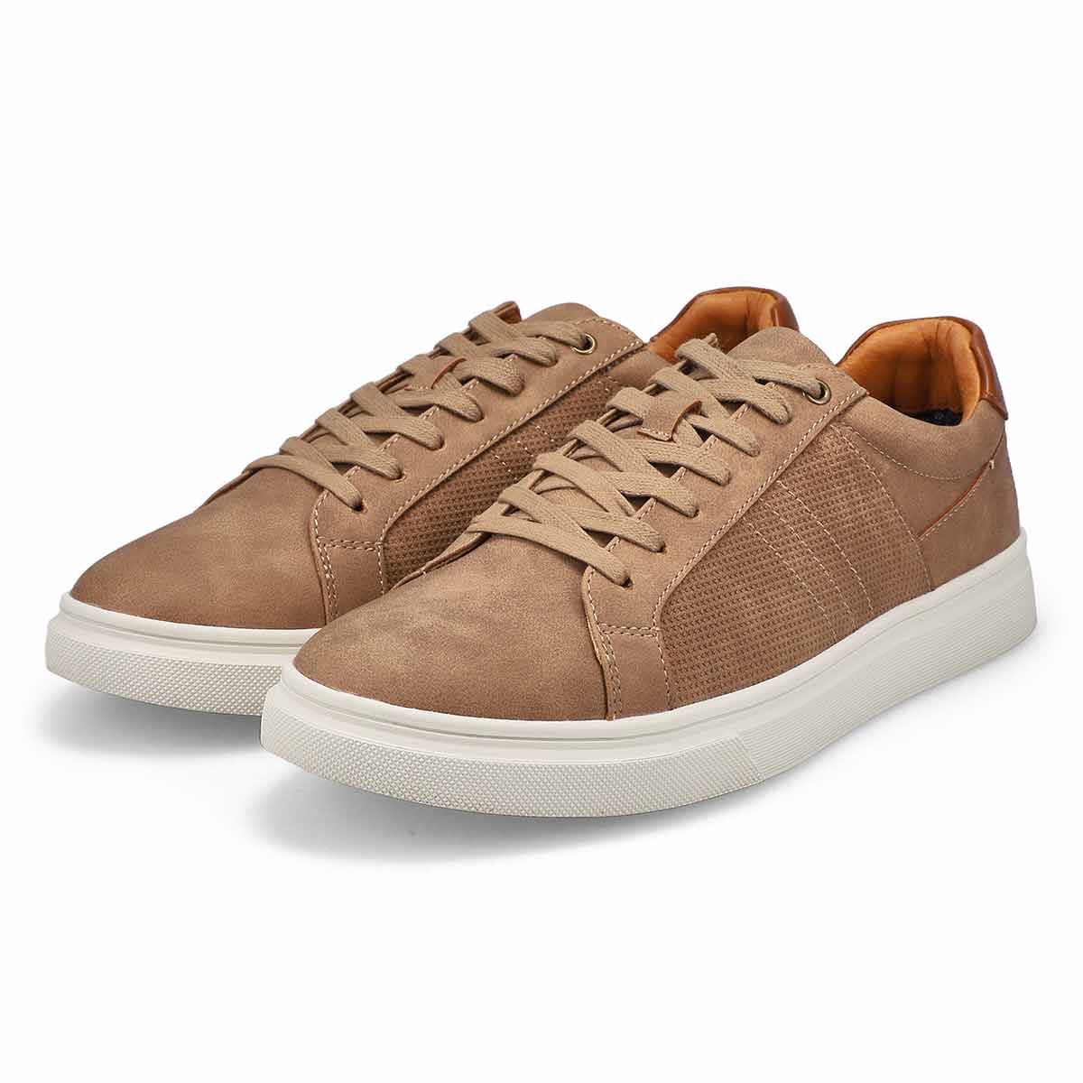 Baskets décontractées à lacets STARXX2, taupe, hommes