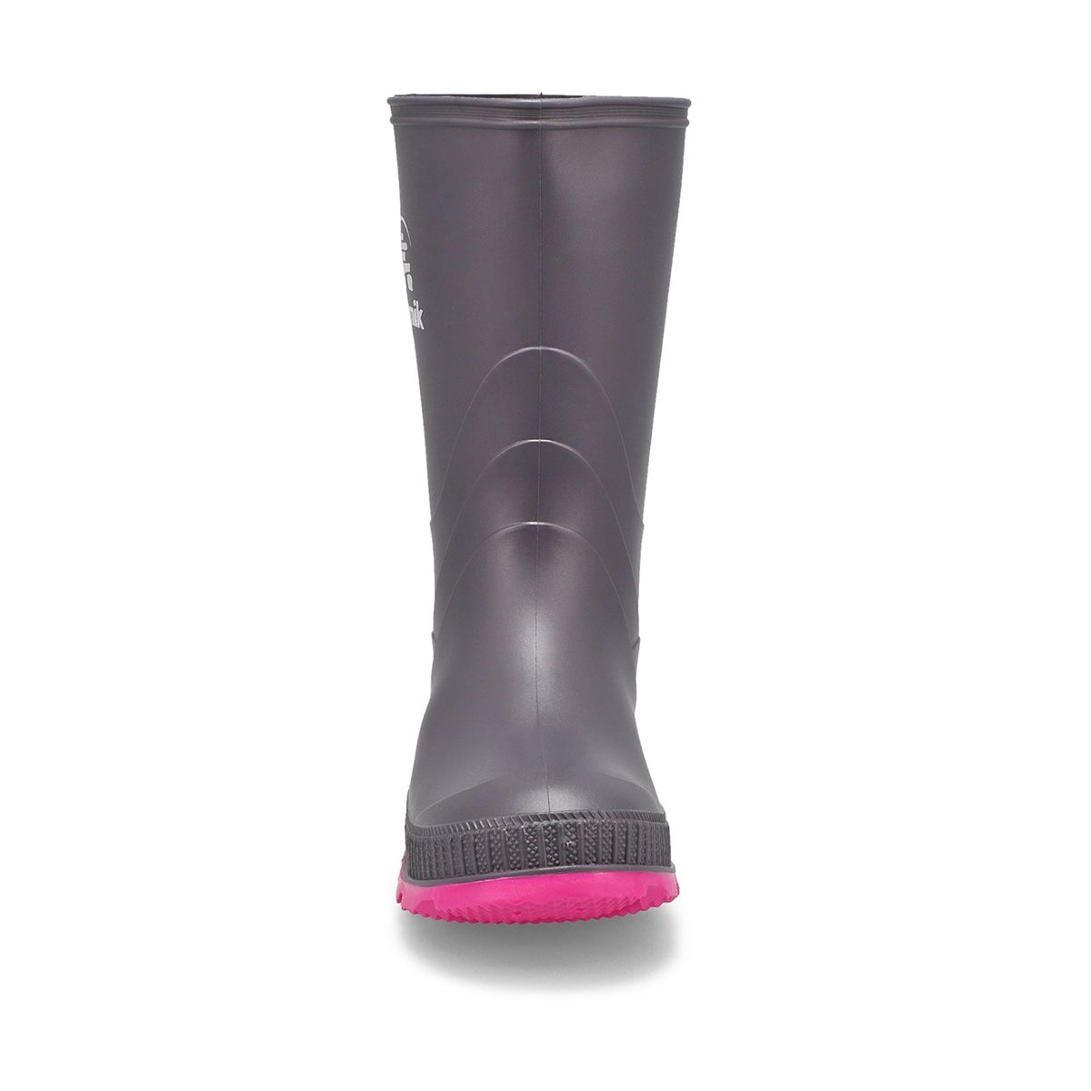 Girls' Stomp Waterproof Rain Boot - Charcoal