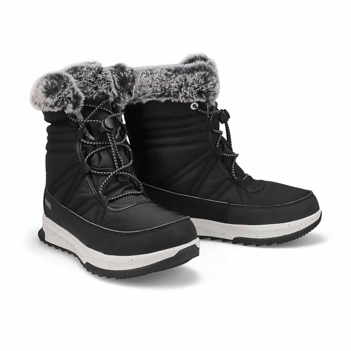 Kids' Stormy F Waterproof Winter Boot - Black