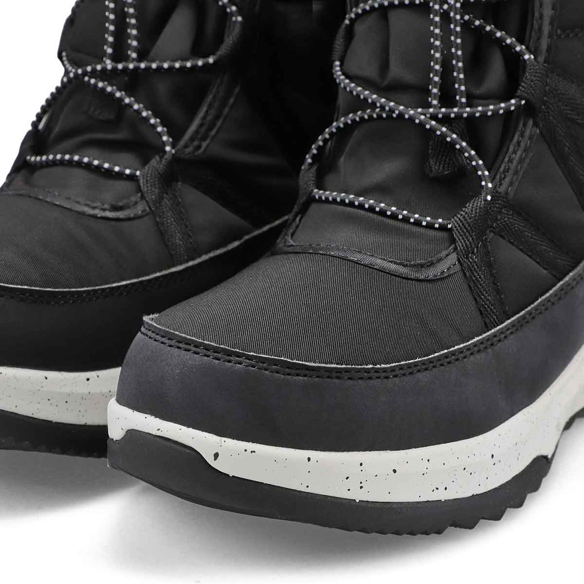 Kids' Stormy F Waterproof Winter Boot - Black