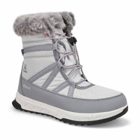 Botte d'hiver imperméable  STORMY F, gris pâle, enfants