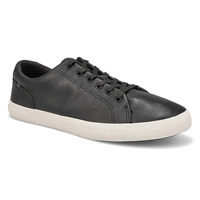 Mns Striper II LTT Leather Sneaker - Black