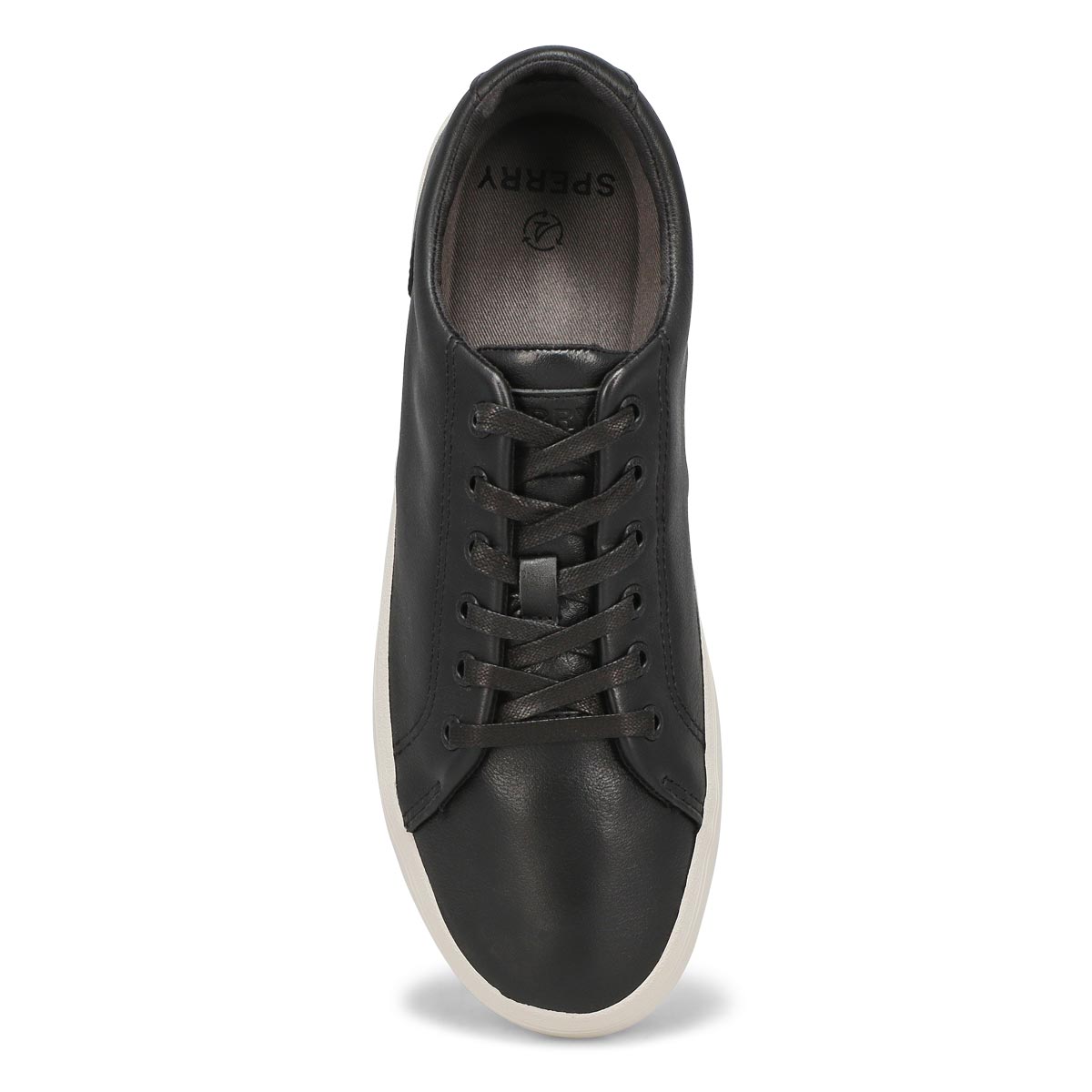 Men's Striper II LTT Leather Sneaker - Black