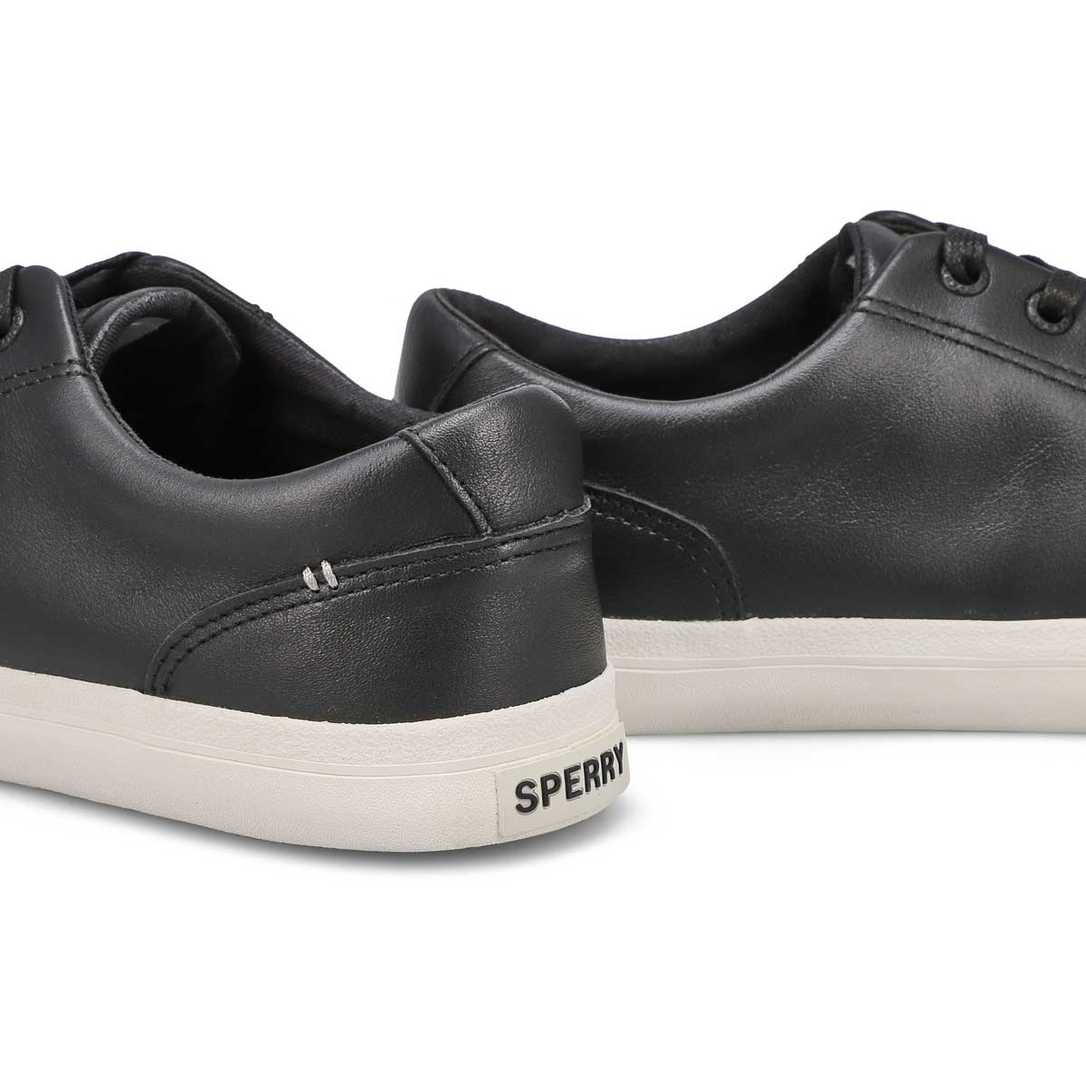 Men's Striper II LTT Leather Sneaker - Black