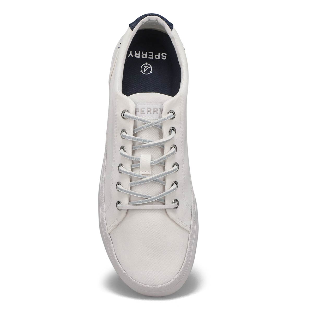 Men's SeaCycled Striper II Sneaker - White