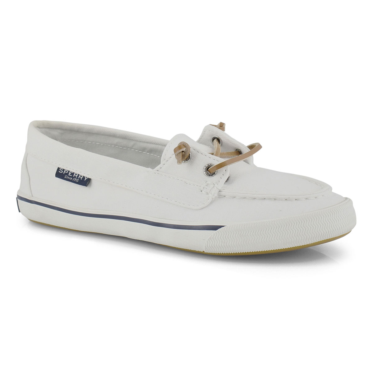 LOUNGE AWAY white boat shoes 