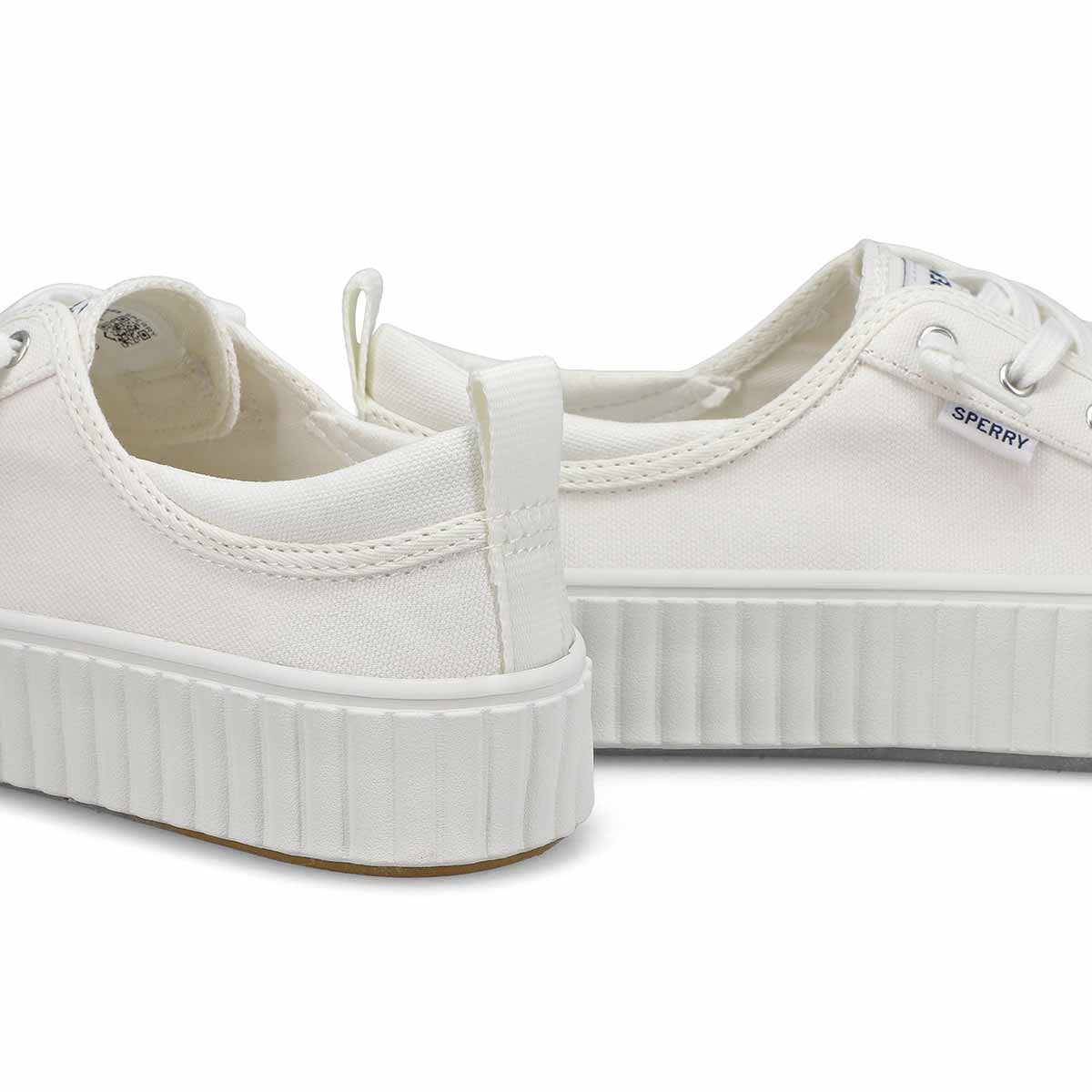 Women's Seacycled Pier Wave Platform LTT Sneaker - White