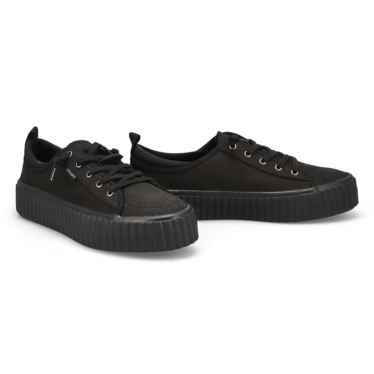 Baskets SEACYCLED PIER WAVE PLATFORM LTT, noir, femmes