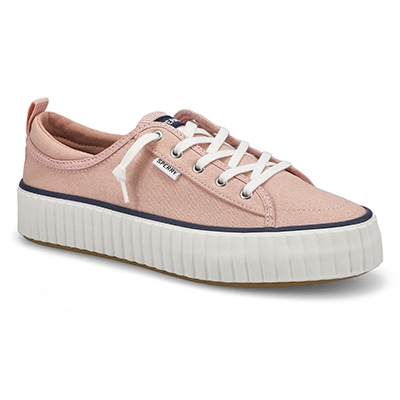 Lds Seacycled Pier Wave Platform LTT Sneaker - Rose