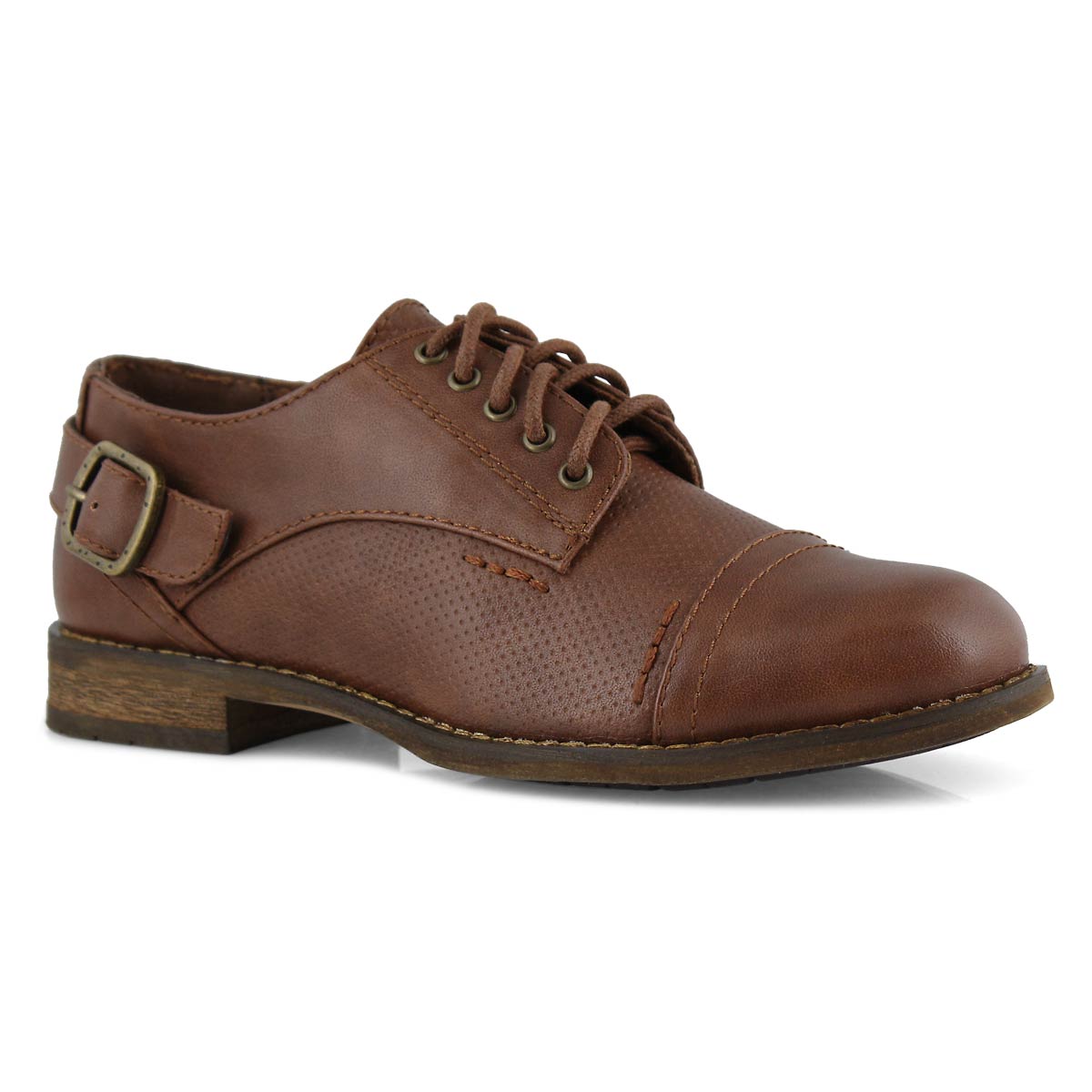 brown oxfords women's