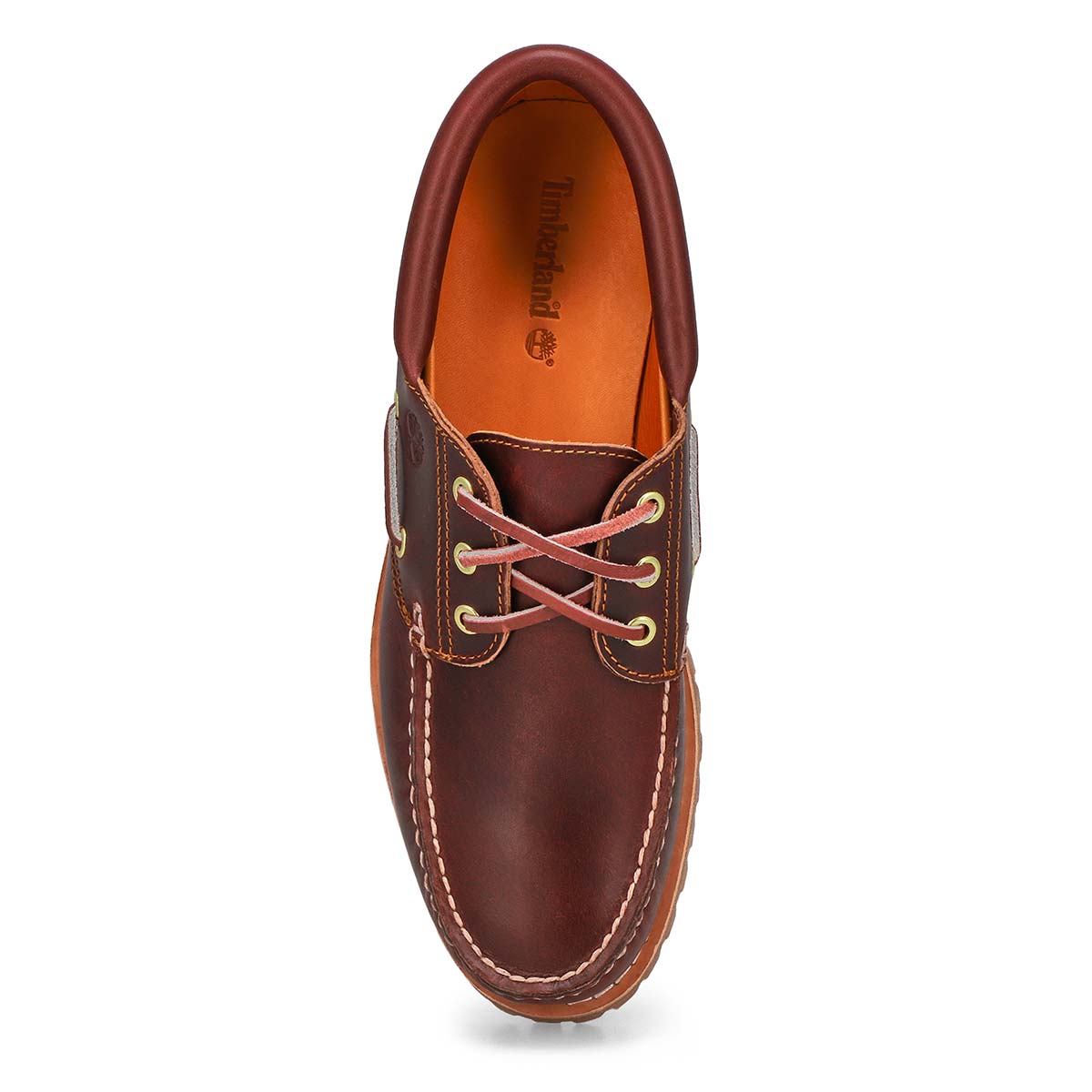 Men's Authentic 3 Eye Boat Shoe - Burgundy