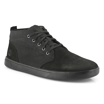 Timberland Men's Groveton Chukka Boot - Black | SoftMoc.com