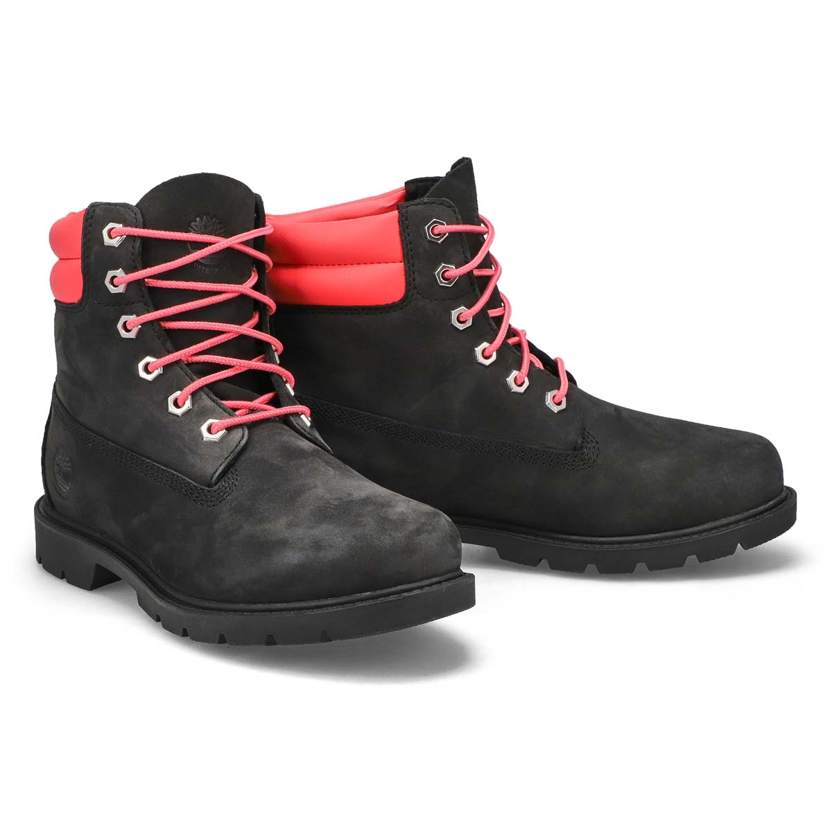 Women's Linden Woods 6 Waterproof Boot - Black/Pink