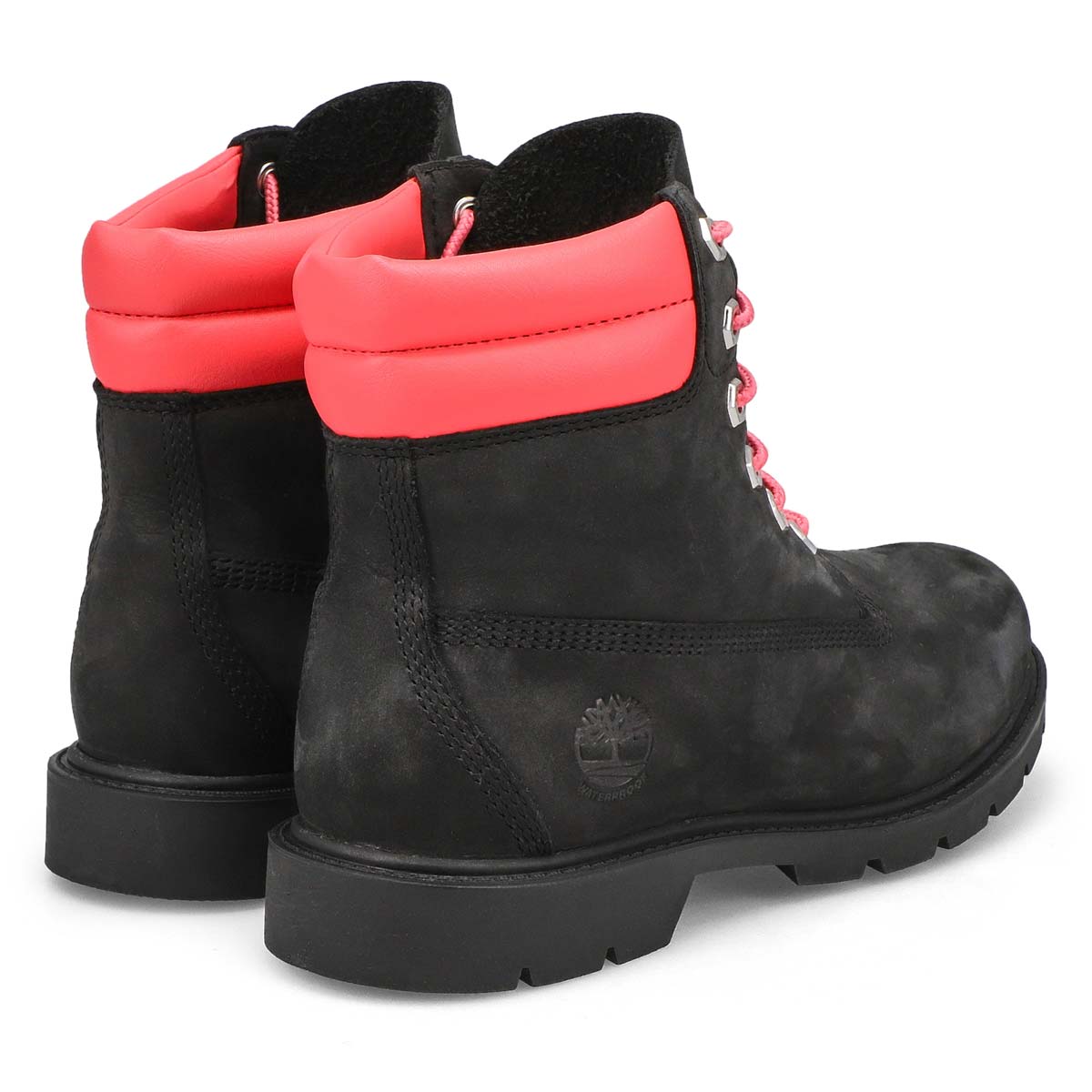 Women's Linden Woods 6 Waterproof Boot - Black/Pink