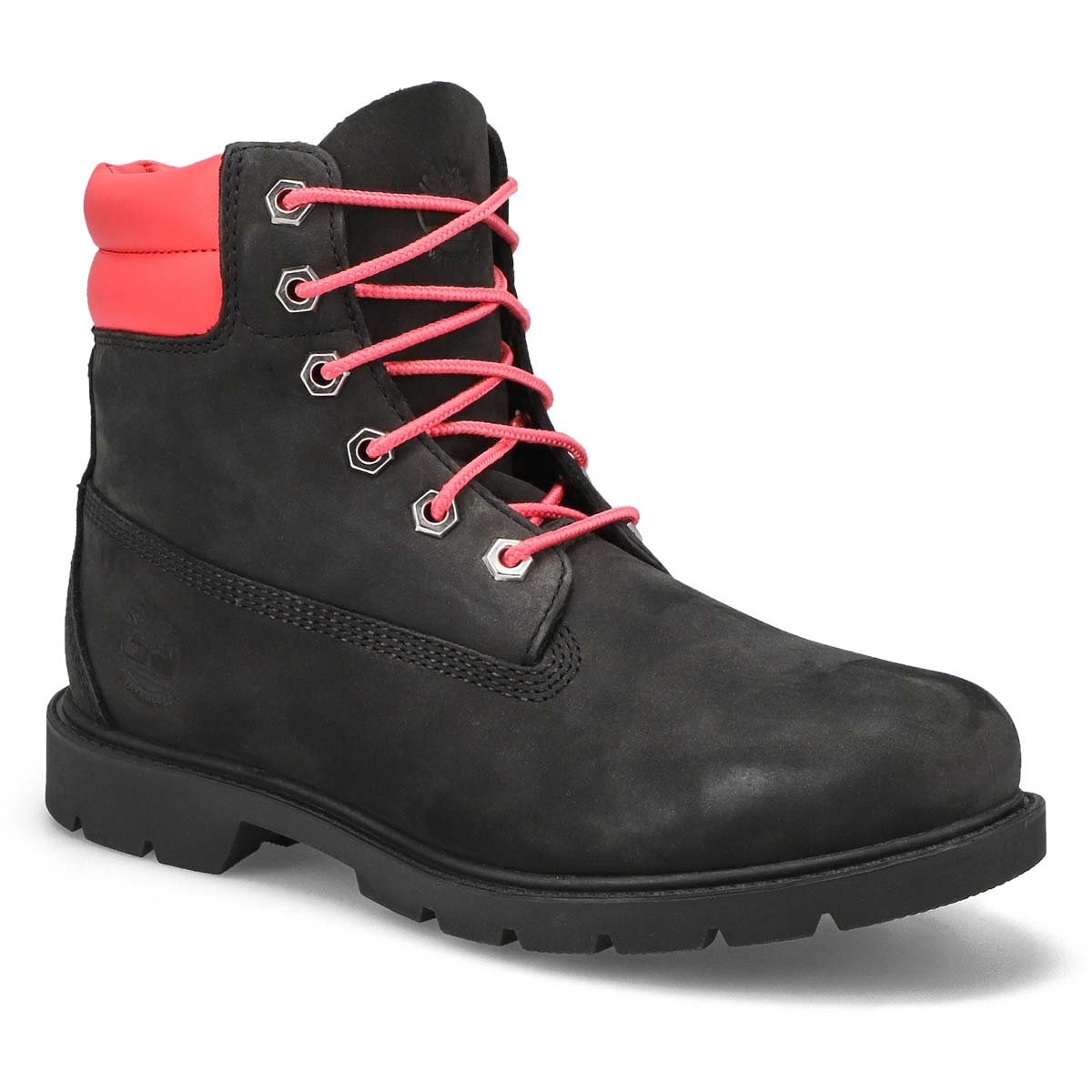 Women's Linden Woods 6 Waterproof Boot - Black/Pink