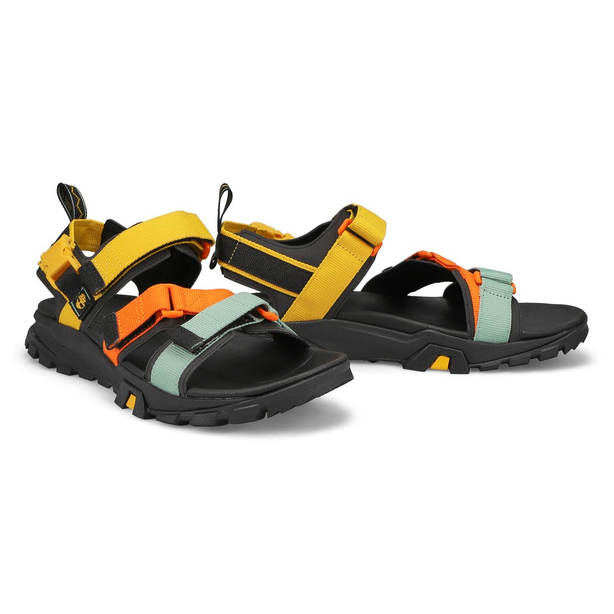 Men's Garrison Trail Webbing Strap Sandal - Orange/Multi