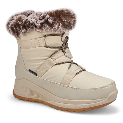 Lds Trinity Lo Waterproof Winter Boot - Bone