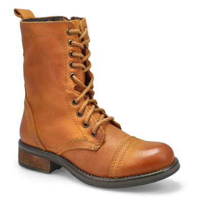 Lds Troopa4.0 Lace Up Combat Boot - Cognac