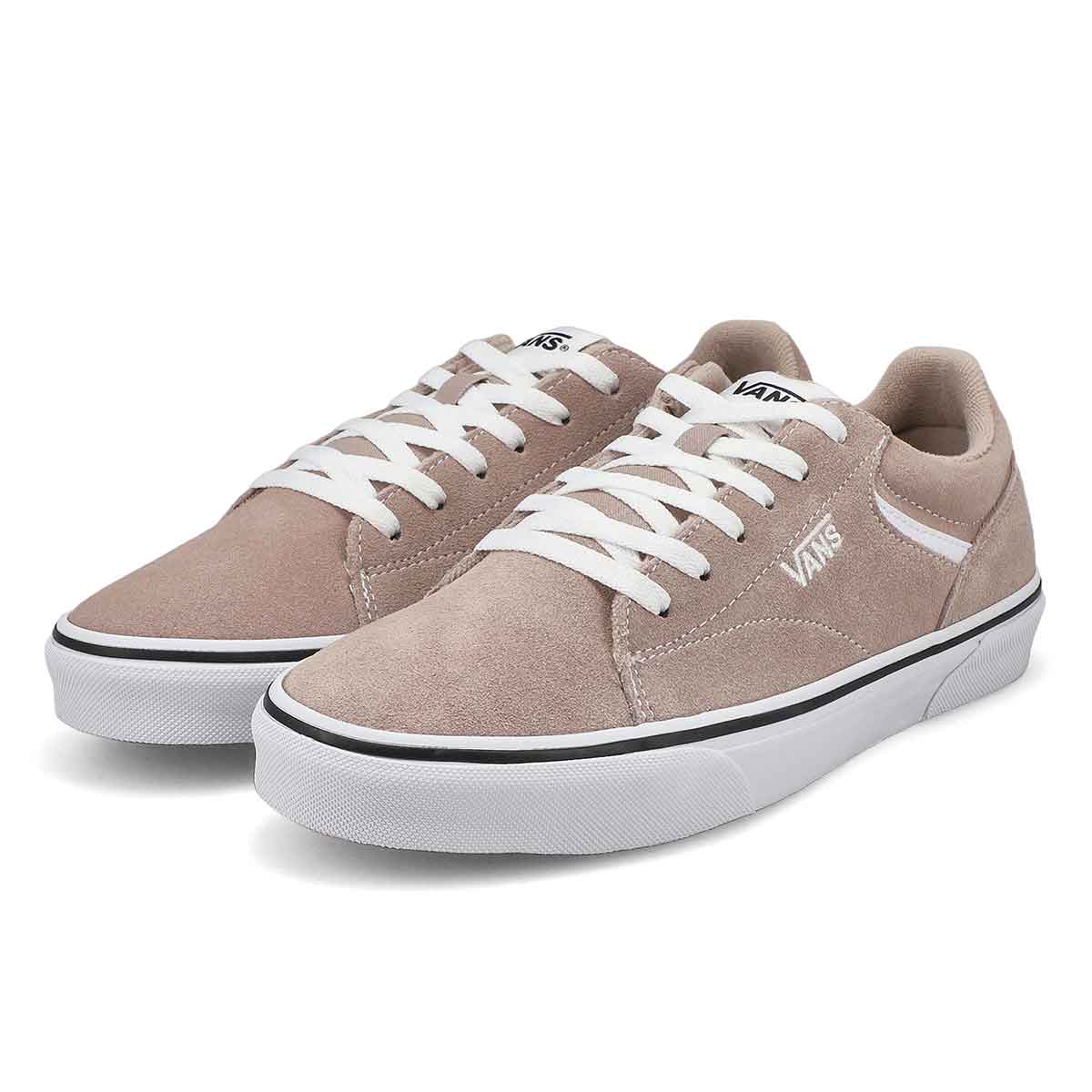 Men's Seldan Suede Lace Up Sneaker - Atmosphere/White