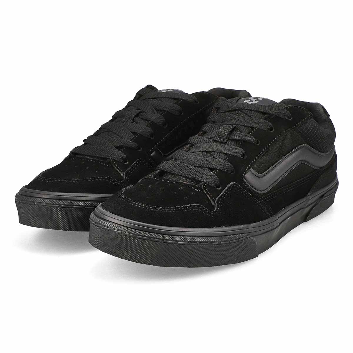 Men's Caldrone Lace Up Sneaker - Black/Black