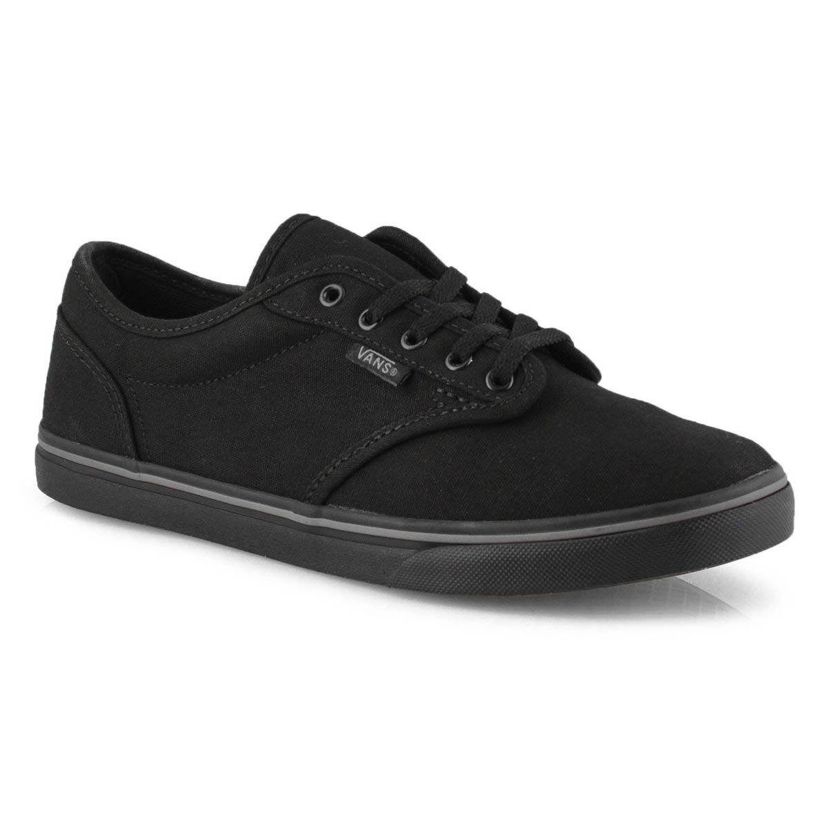 vans atwood low black and white