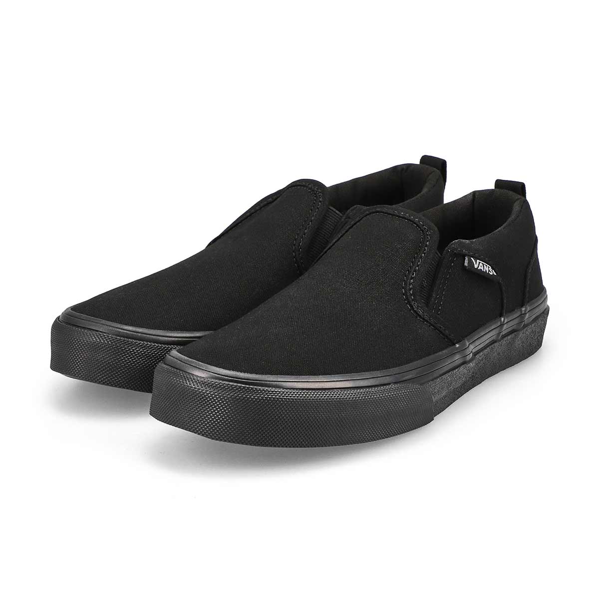 Boys' Asher Slipon Sneaker - Black/Black