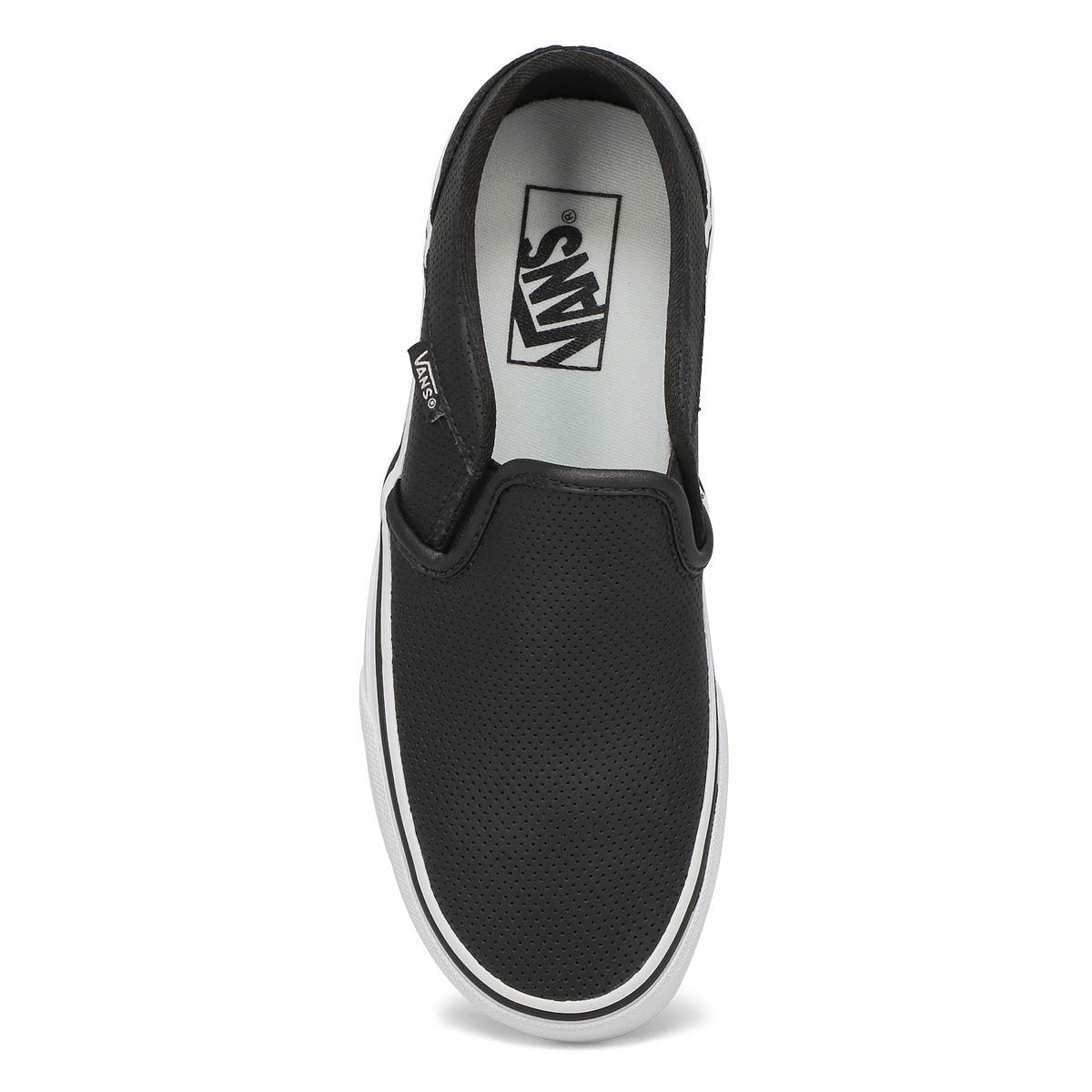 vans black leather sneakers