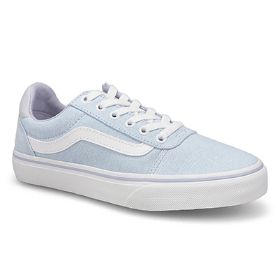 Lds Ward Deluxe Lace Up Sneaker - Summer Light Blue