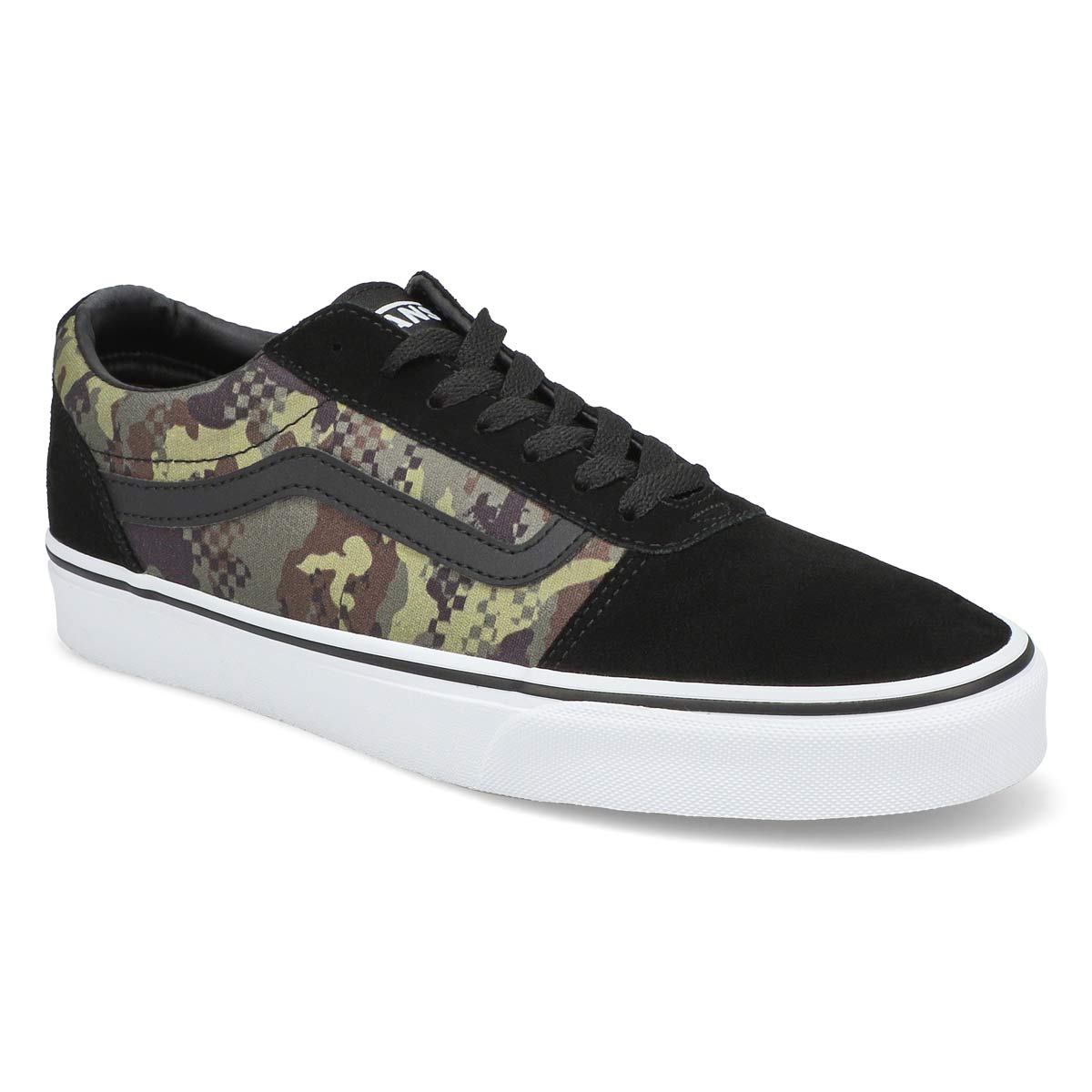 black camo vans