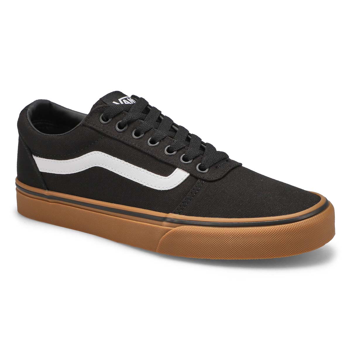 WARD black/gum lace up sneakers 