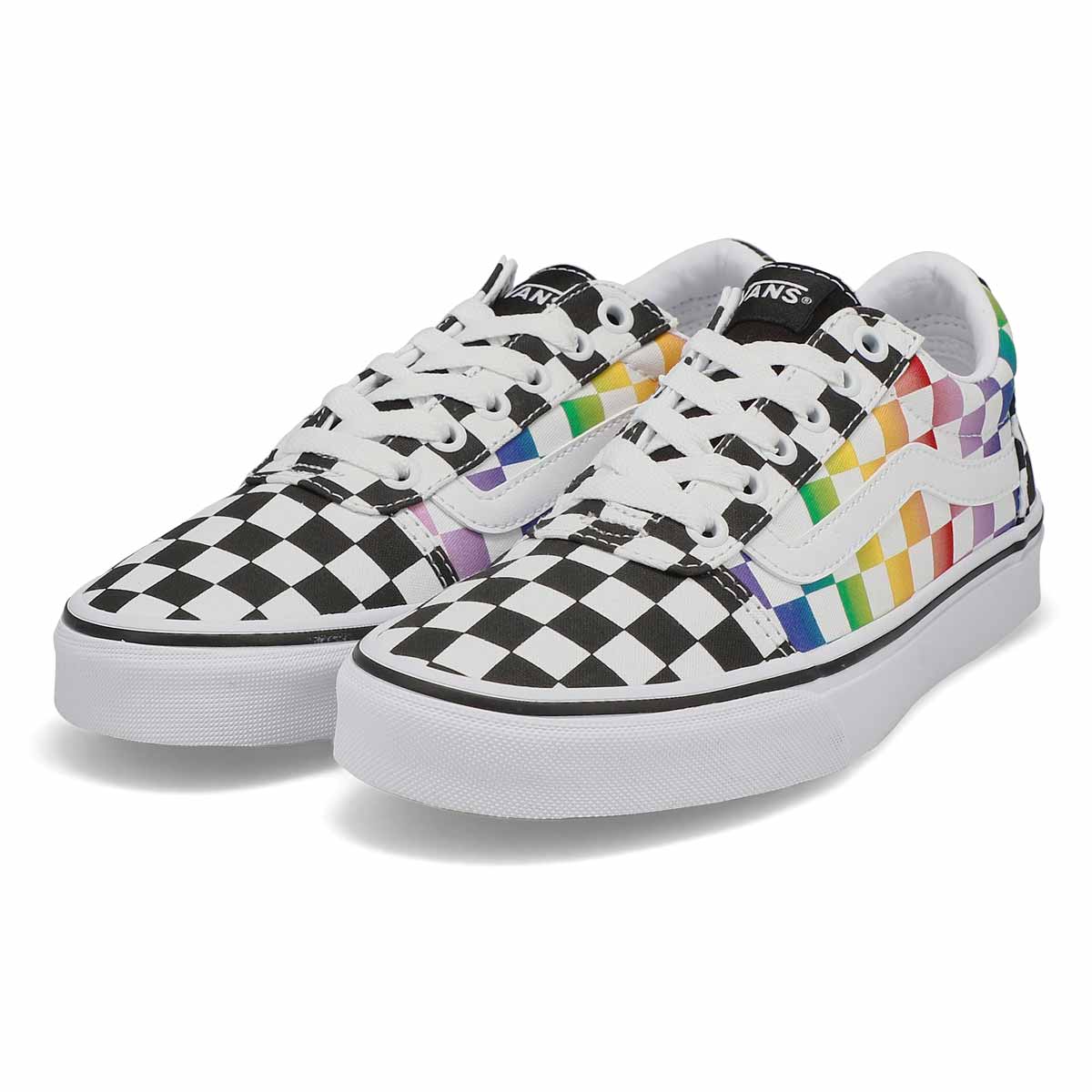 Vans Women's Ward Sneaker - White/White | SoftMoc.com