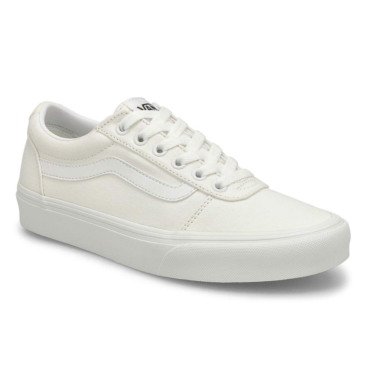 vans ward white sneakers