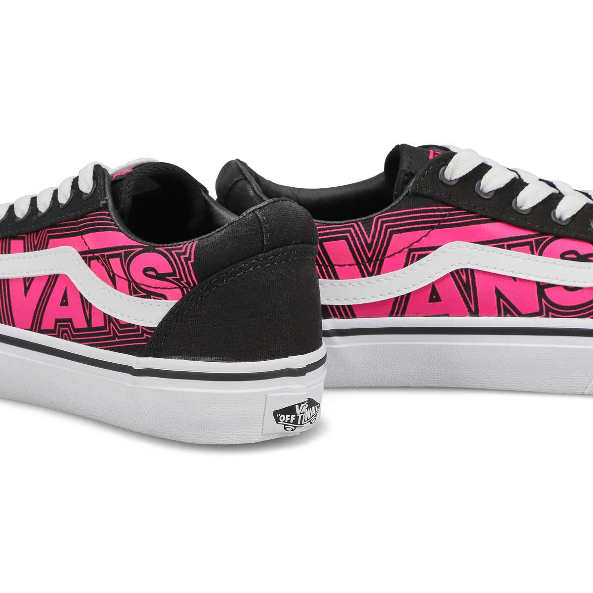 Kds' Ward Glow Sneaker - Neon Pink/Black