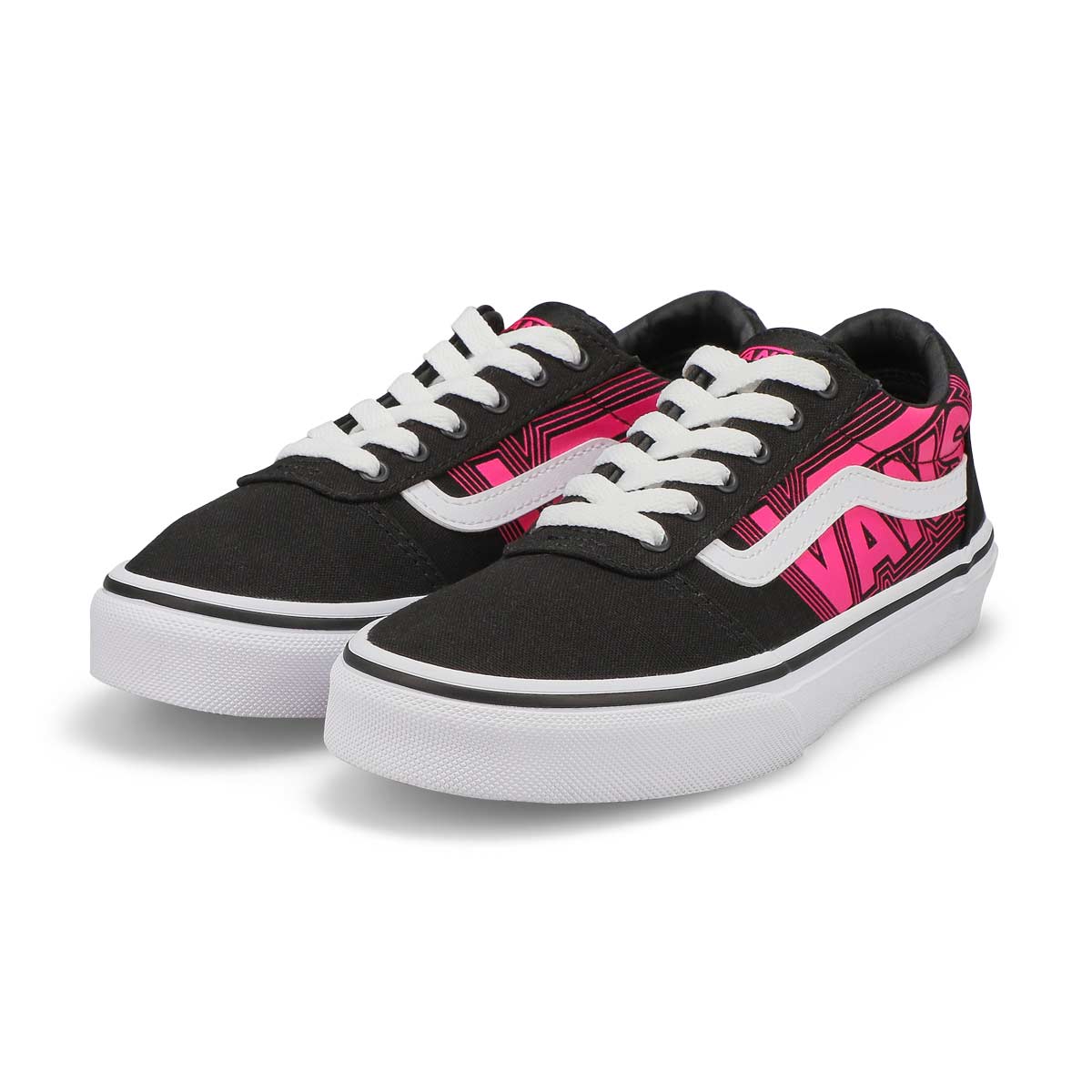 Kds' Ward Glow Sneaker - Neon Pink/Black