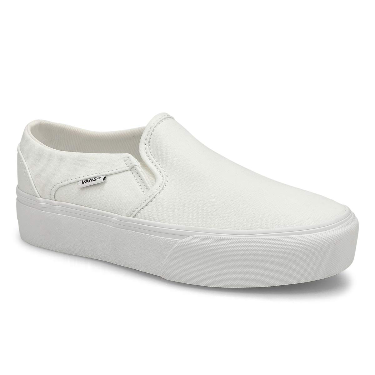 Vans Women's Asher Platform Slip On Sneaker - | SoftMoc.com