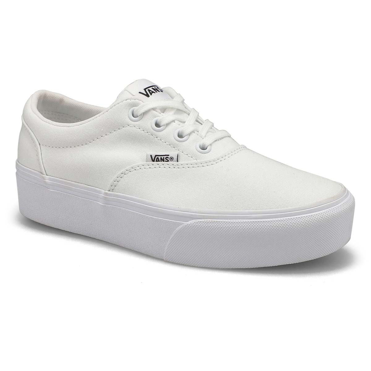Vans Women's Doheny Platform Sneaker - White/ | SoftMoc.com