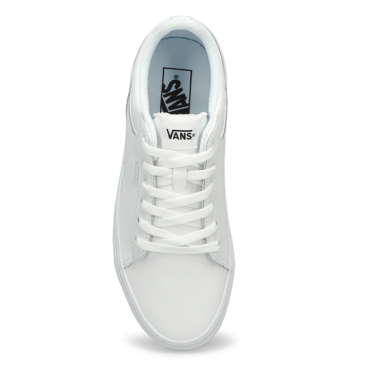 Vans Women S Seldan White Lace Up Sneakers Softmoc Com
