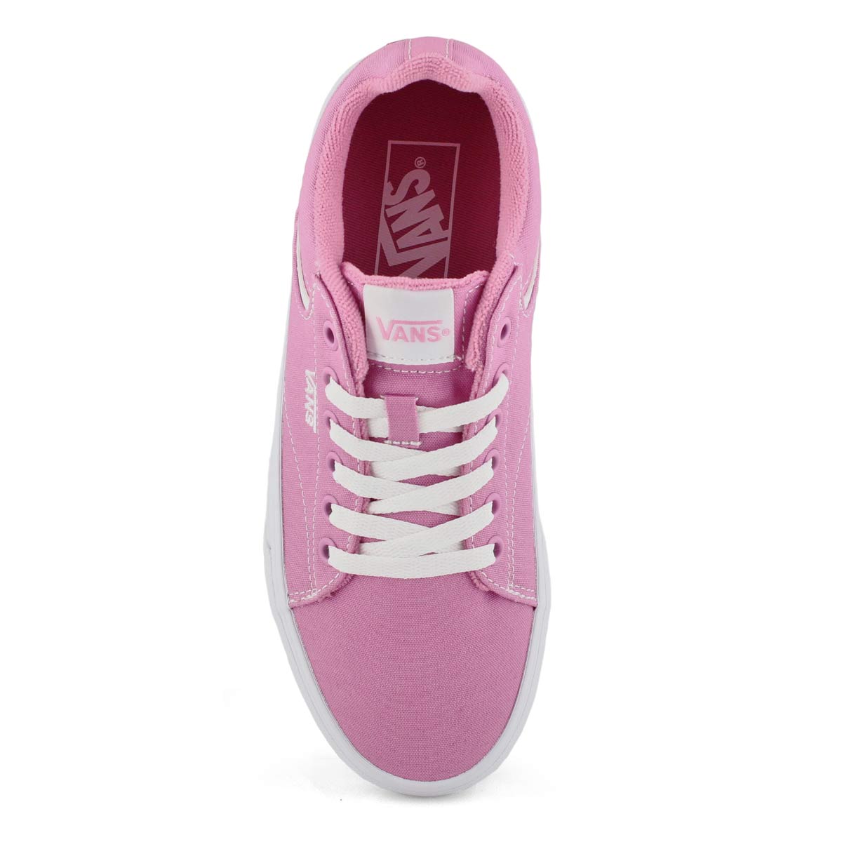 Women's Seldan Lace Up Sneaker -  Fuchsia Pink/White