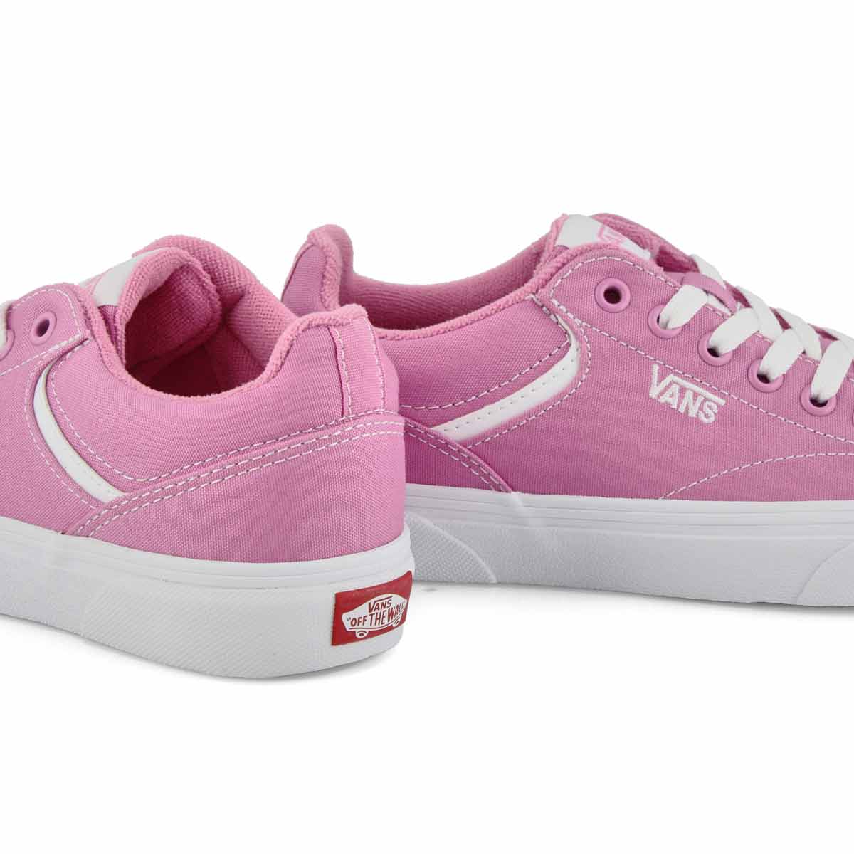 Women's Seldan Lace Up Sneaker -  Fuchsia Pink/White