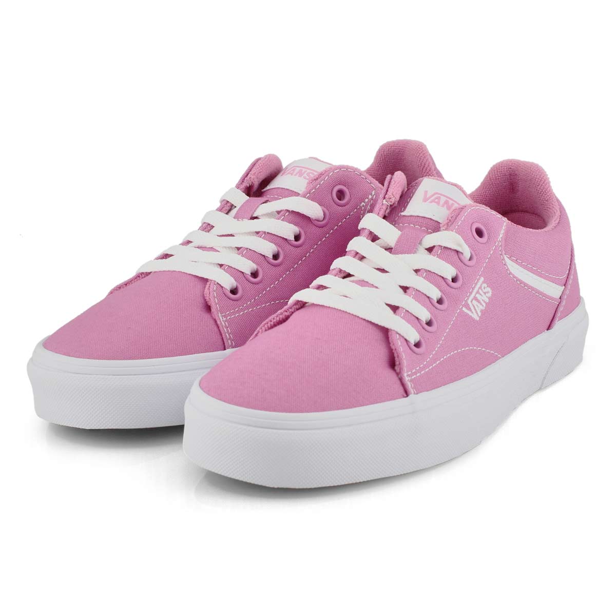 Women's Seldan Lace Up Sneaker -  Fuchsia Pink/White