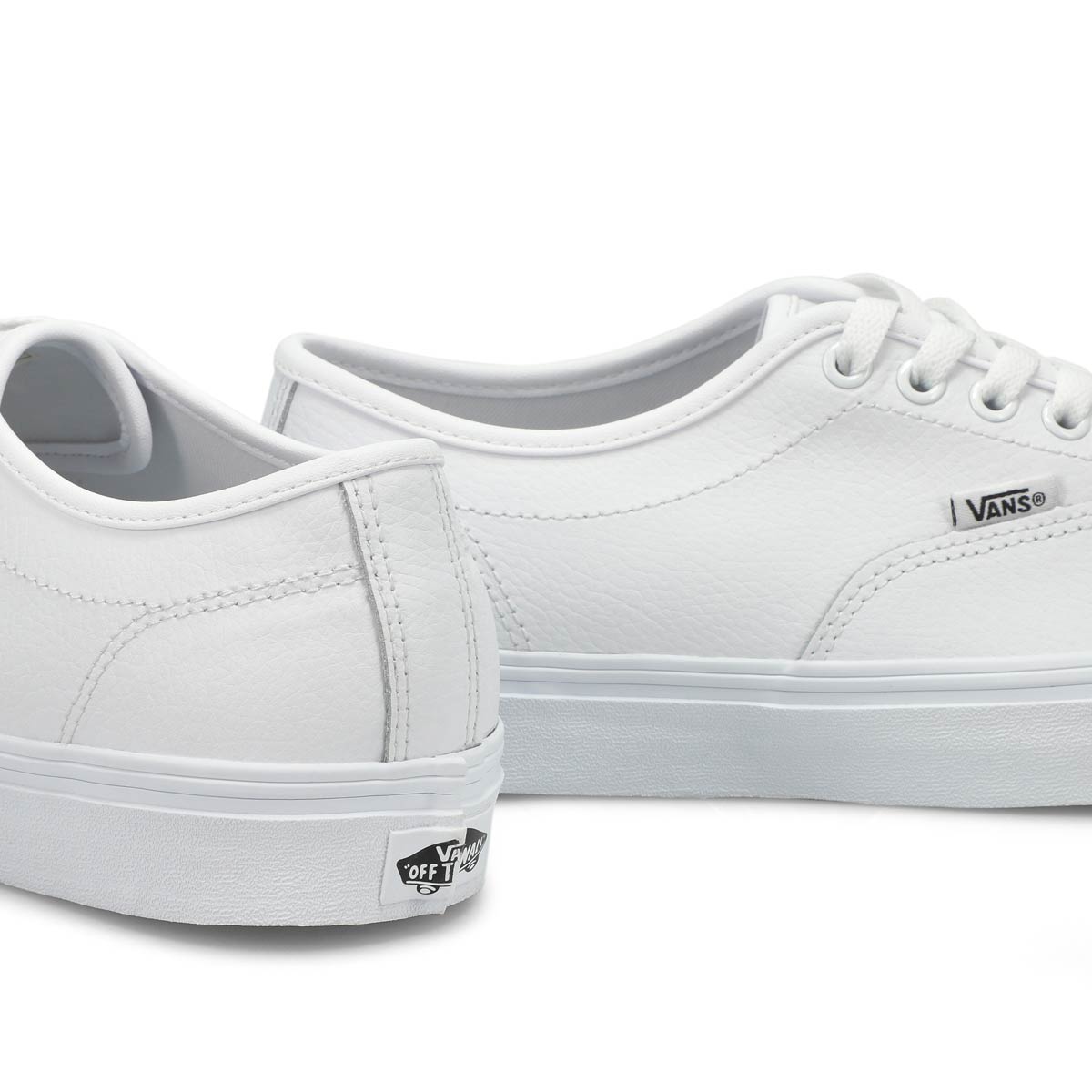 vans decon white leather