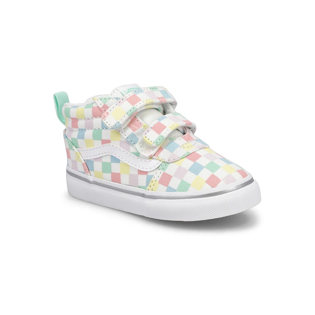 Vans Infants' Ward Mid V Sneaker - Checkered/ 